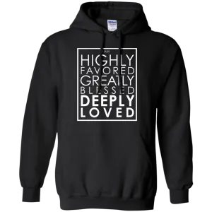 Deeply Loved Hoodie (light print)