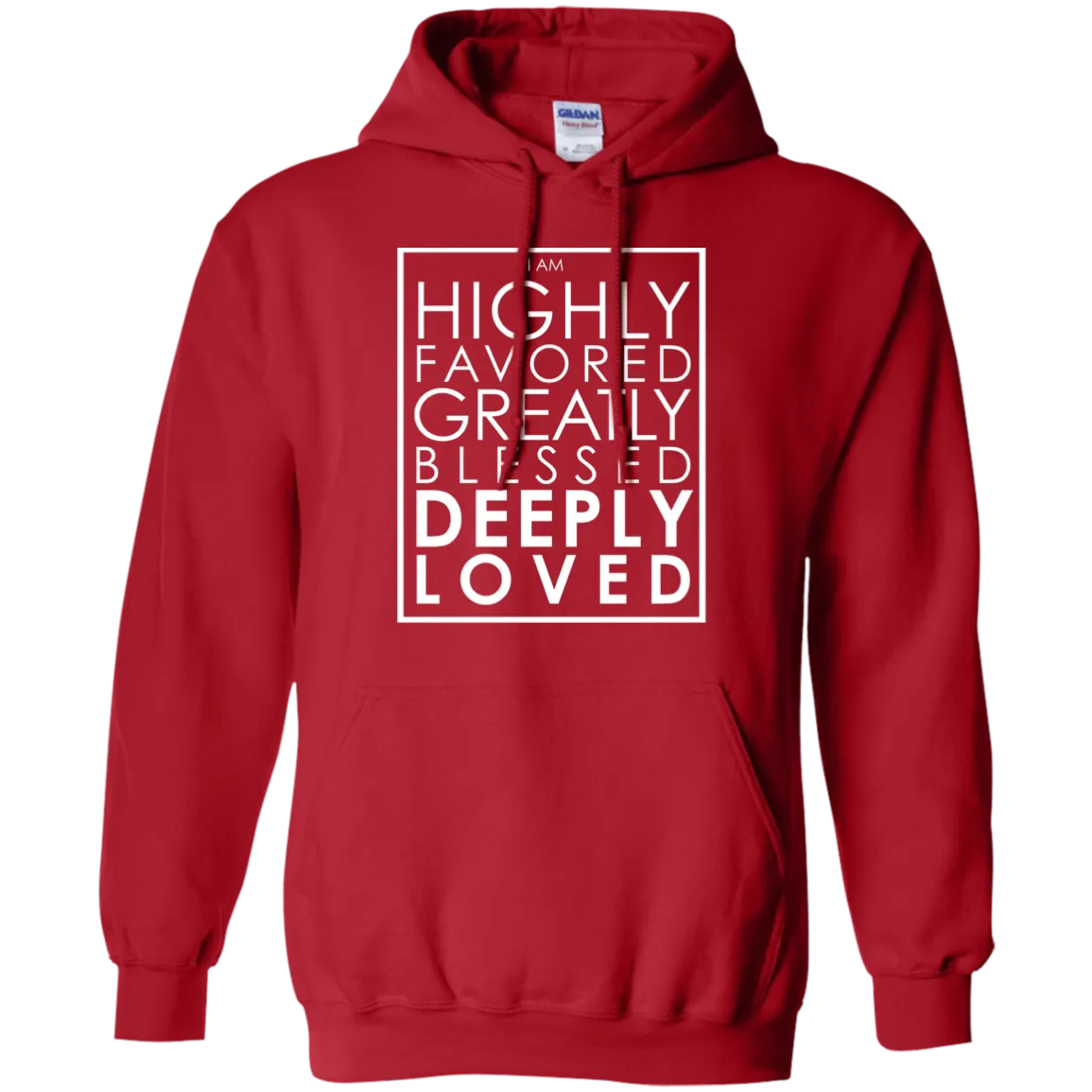 Deeply Loved Hoodie (light print)