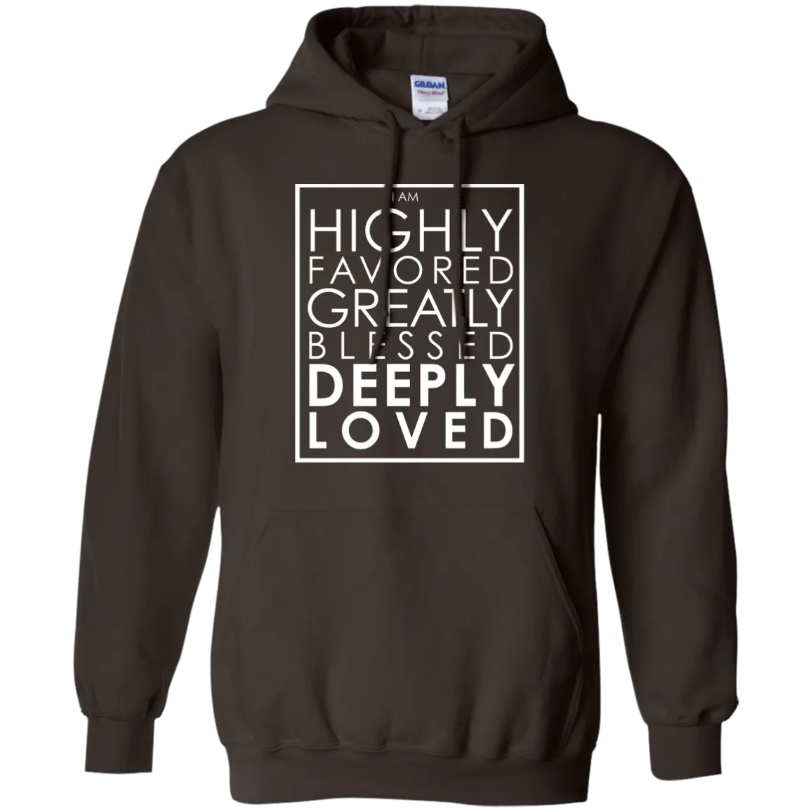 Deeply Loved Hoodie (light print)