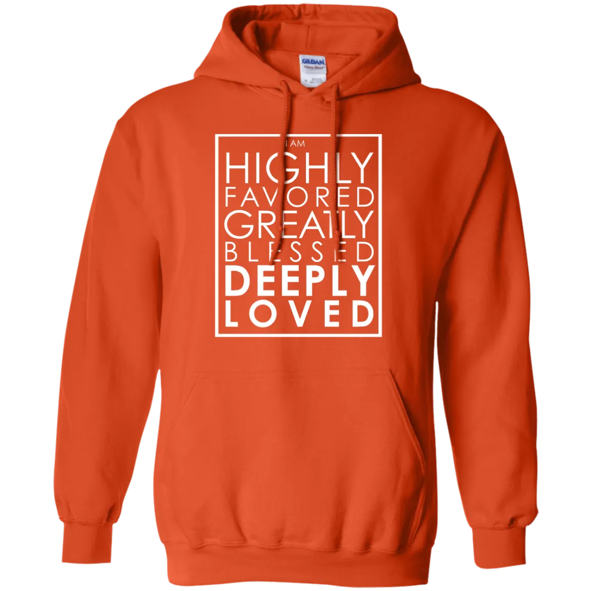 Deeply Loved Hoodie (light print)