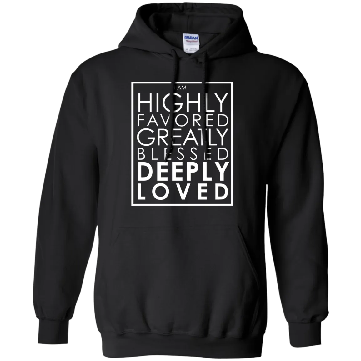Deeply Loved Hoodie (light print)