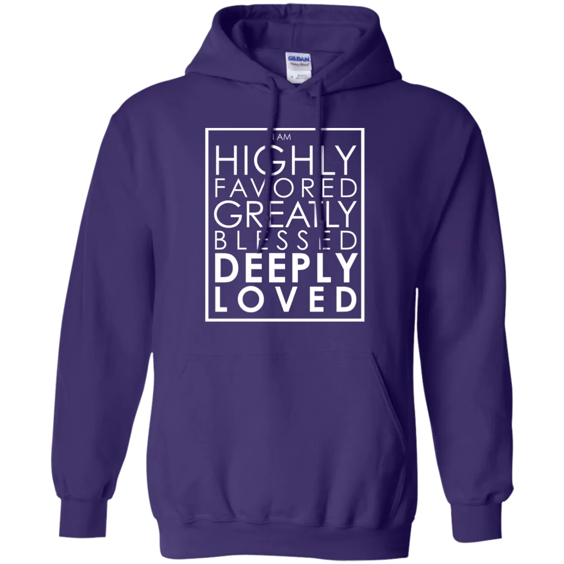 Deeply Loved Hoodie (light print)