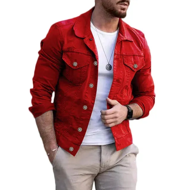 Denim Blake™ | Men's Casual Denim Jacket | Lightweight, Classic Fit, Versatile Style