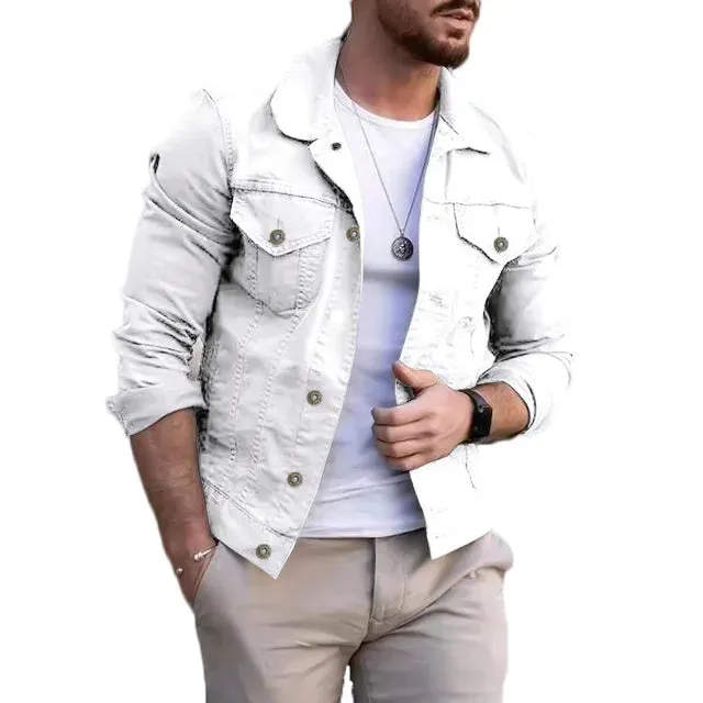 Denim Blake™ | Men's Casual Denim Jacket | Lightweight, Classic Fit, Versatile Style