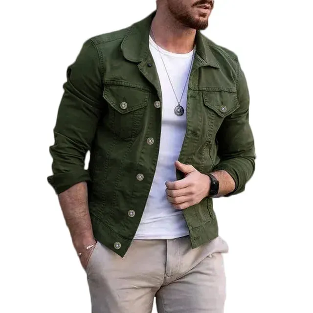 Denim Blake™ | Men's Casual Denim Jacket | Lightweight, Classic Fit, Versatile Style