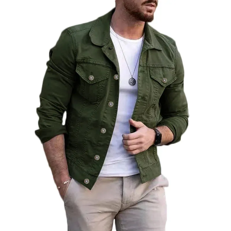 Denim Blake™ | Men's Casual Denim Jacket | Lightweight, Classic Fit, Versatile Style