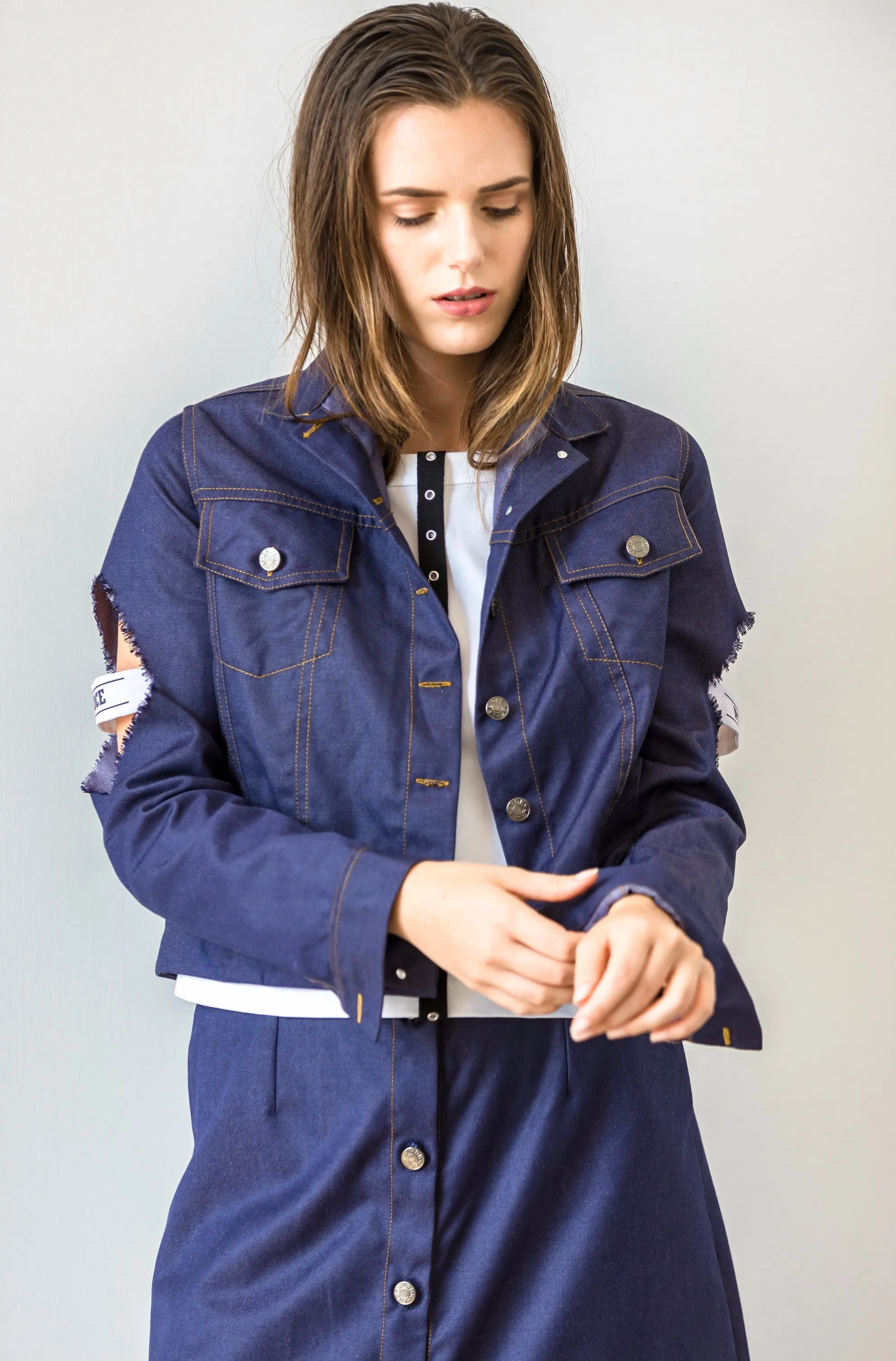 Denim Peace Jacket