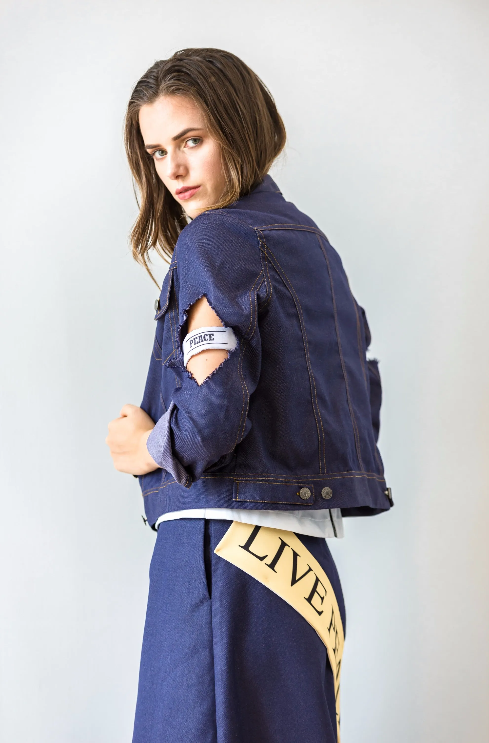 Denim Peace Jacket