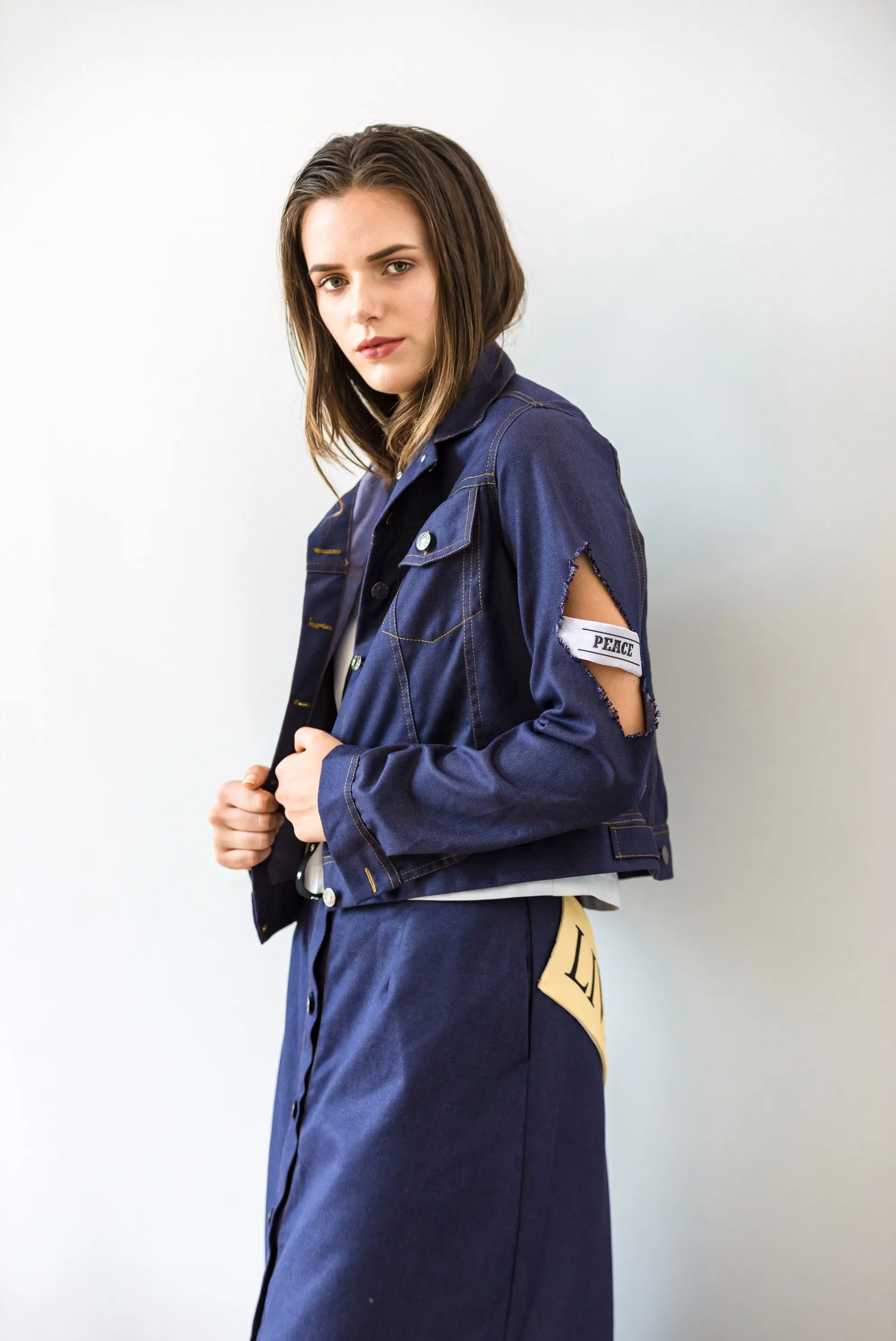 Denim Peace Jacket