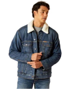 DENIM SHERPA ARIAT MENS JACKET