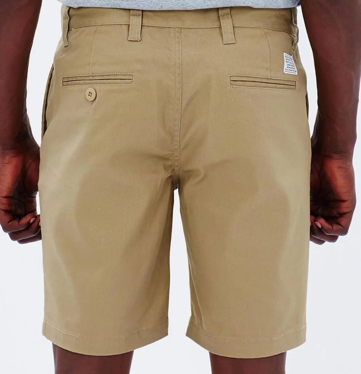 Deus ex Machina Beige Ford Chino Shorts Size 29 (New)