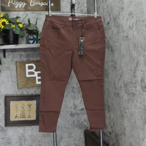 DG2 by Diane Gilman Virtual Stretch Ultra Skinny Stretch Jeans Espresso 14P