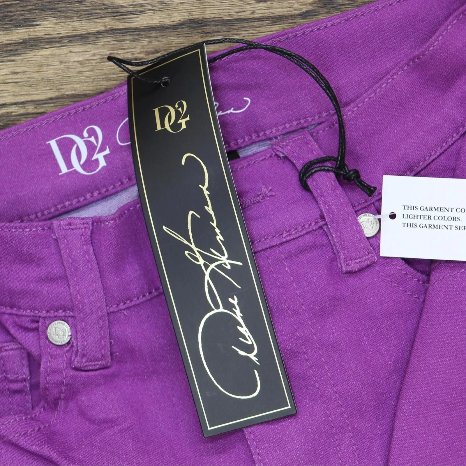 DG2 Womens Virtual Stretch Skinny Jean 722660 Purple 2P
