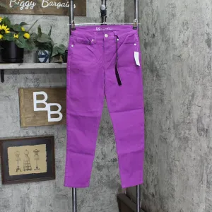 DG2 Womens Virtual Stretch Skinny Jean 722660 Purple 2P