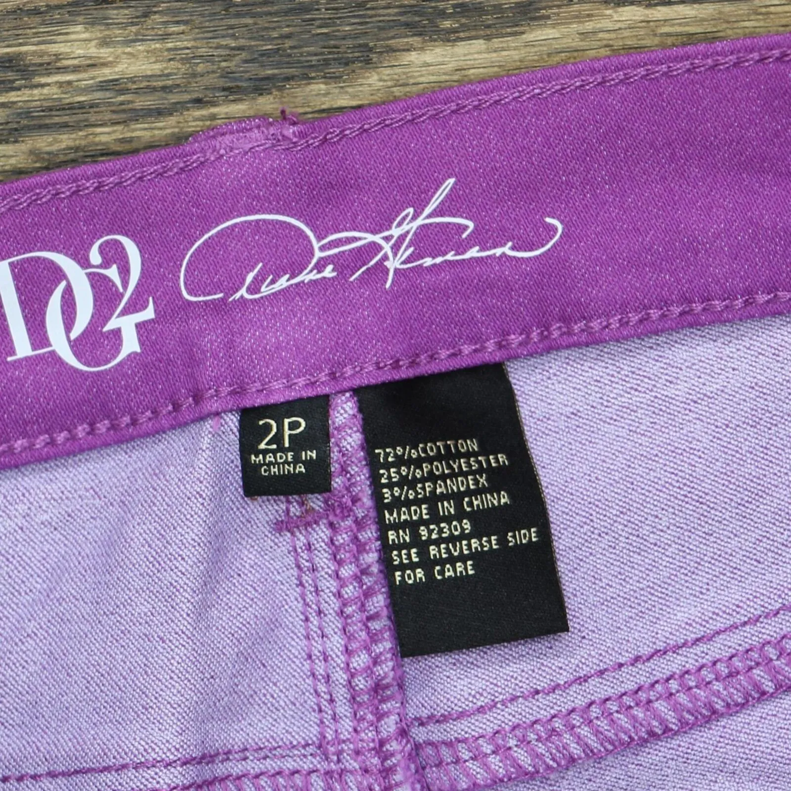 DG2 Womens Virtual Stretch Skinny Jean 722660 Purple 2P