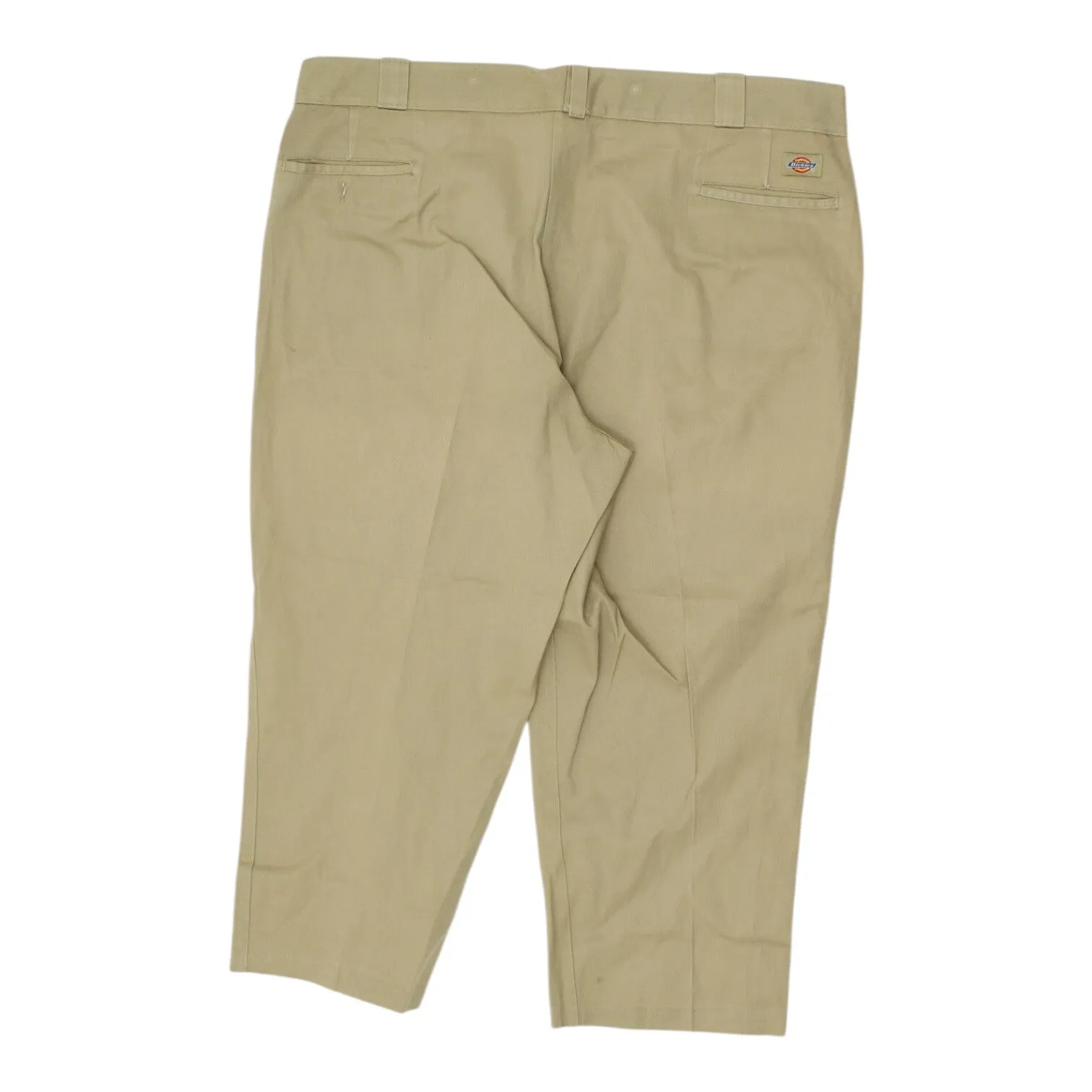Dickies Beige Work Trousers | Vintage Mens Designer Chino Workwear Pants