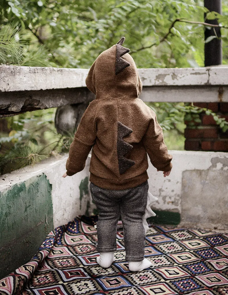 Dinosaur Trousers Dark Grey
