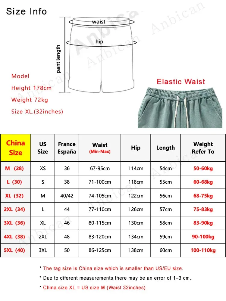 Distressed Summer Shorts Men Cotton Drawstring Harajuku Loose Sweatshorts Male Casual Short Pant Streetwear