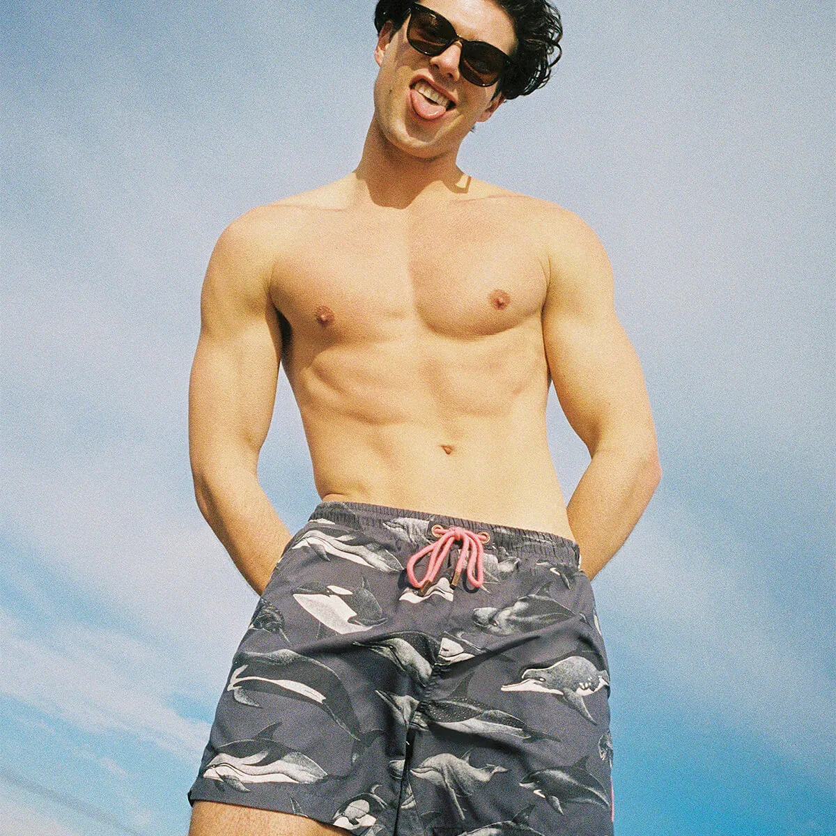 Dolphin Project Unisex Swim Shorts