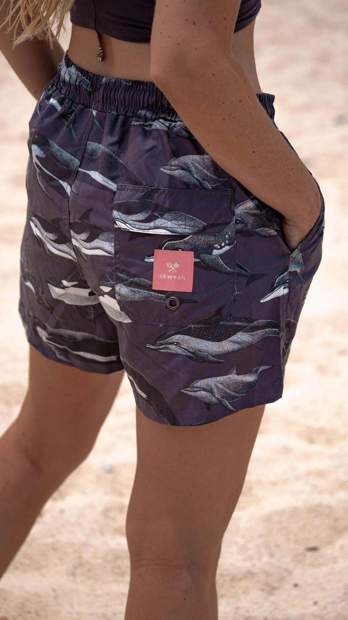 Dolphin Project Unisex Swim Shorts