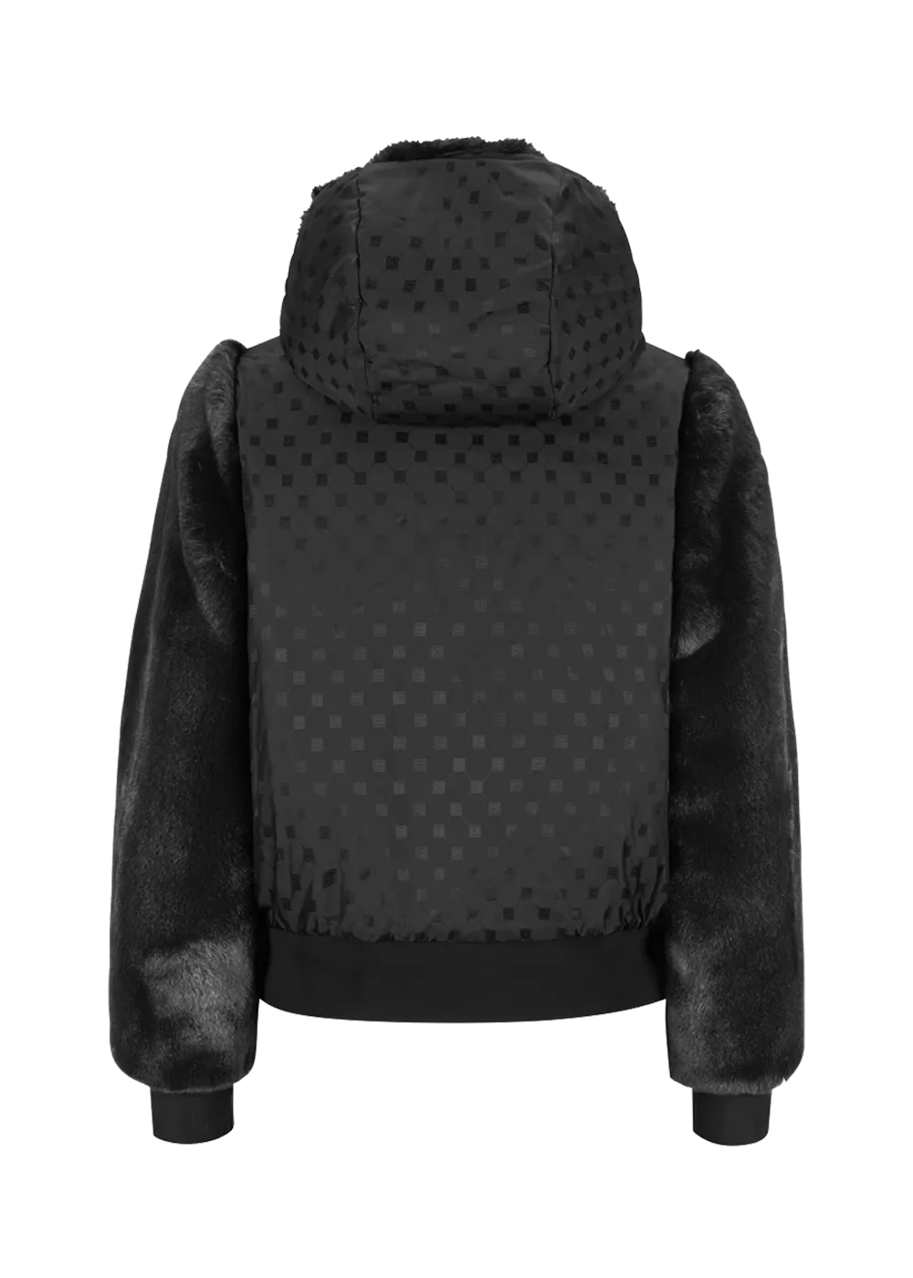 Double-Face Bomber Jacket Eco Fur W