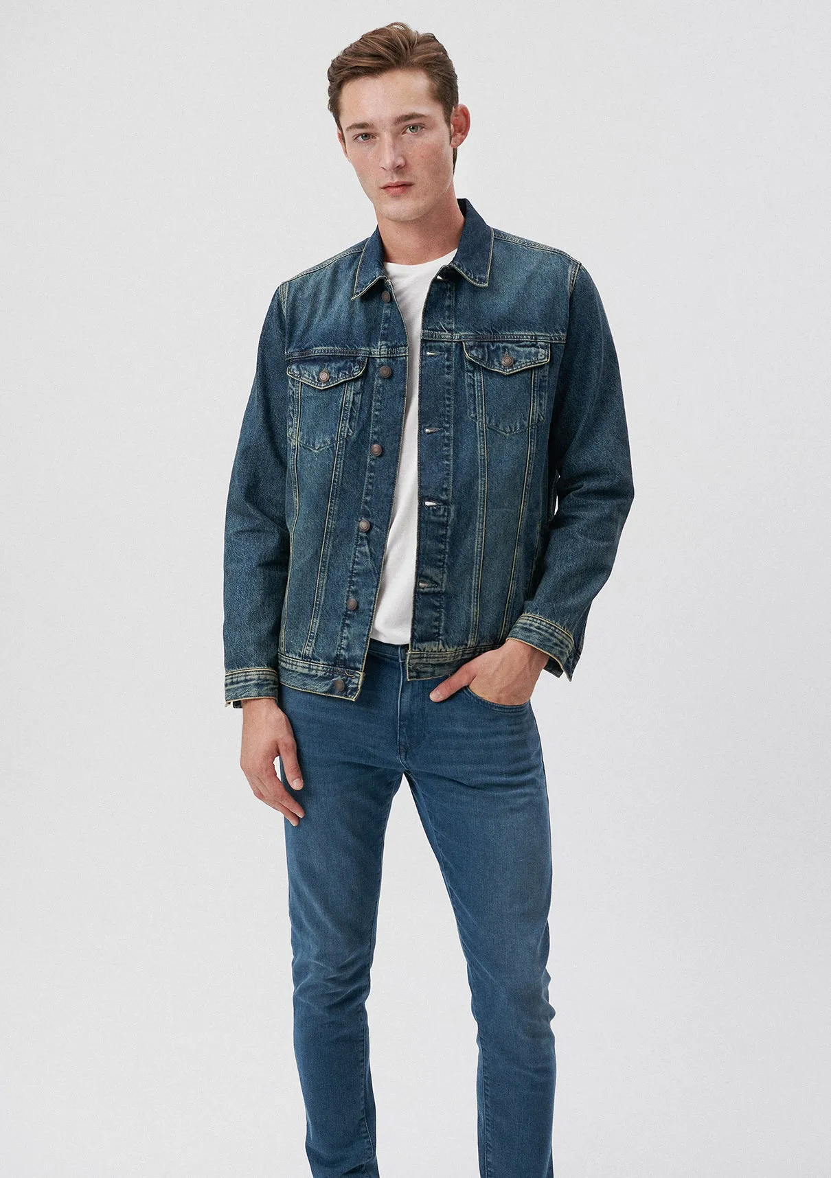 Drake Dusty shaded Vintage Jean Jacket