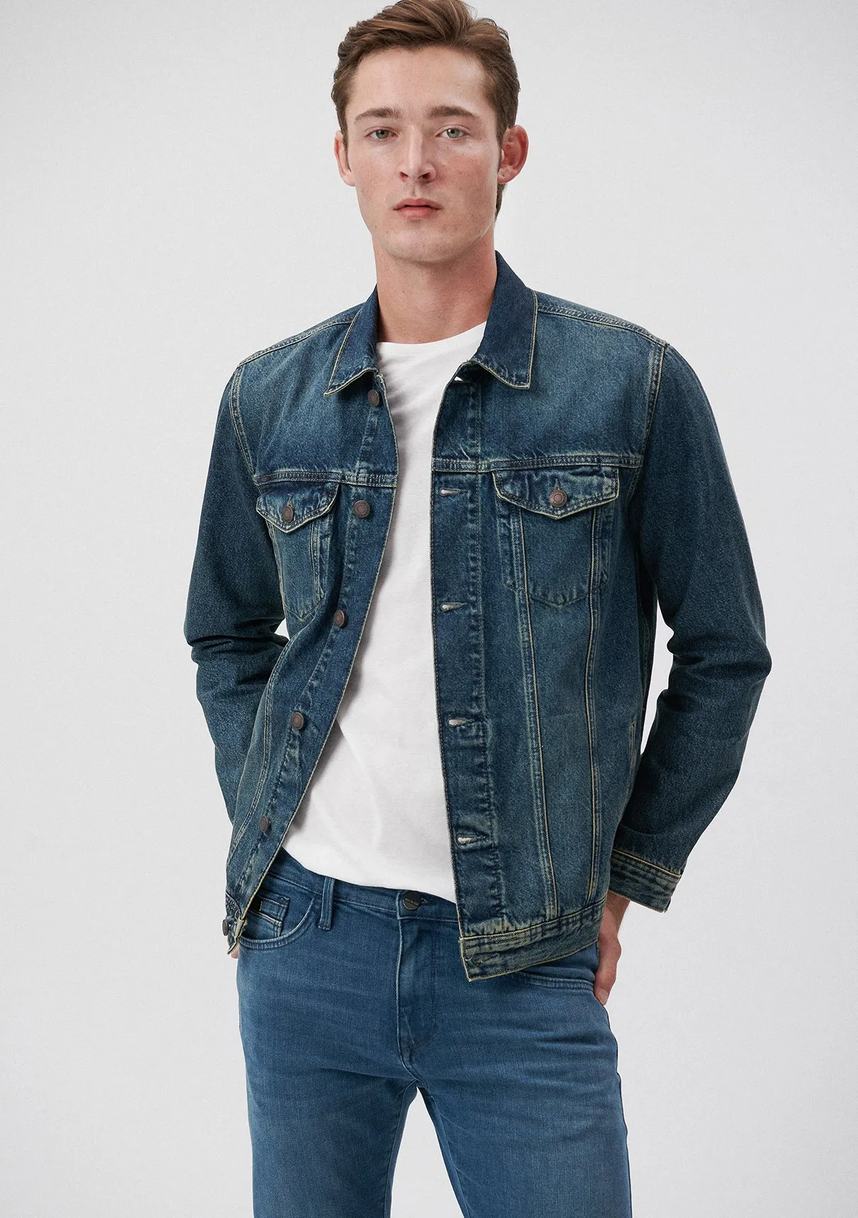 Drake Dusty shaded Vintage Jean Jacket