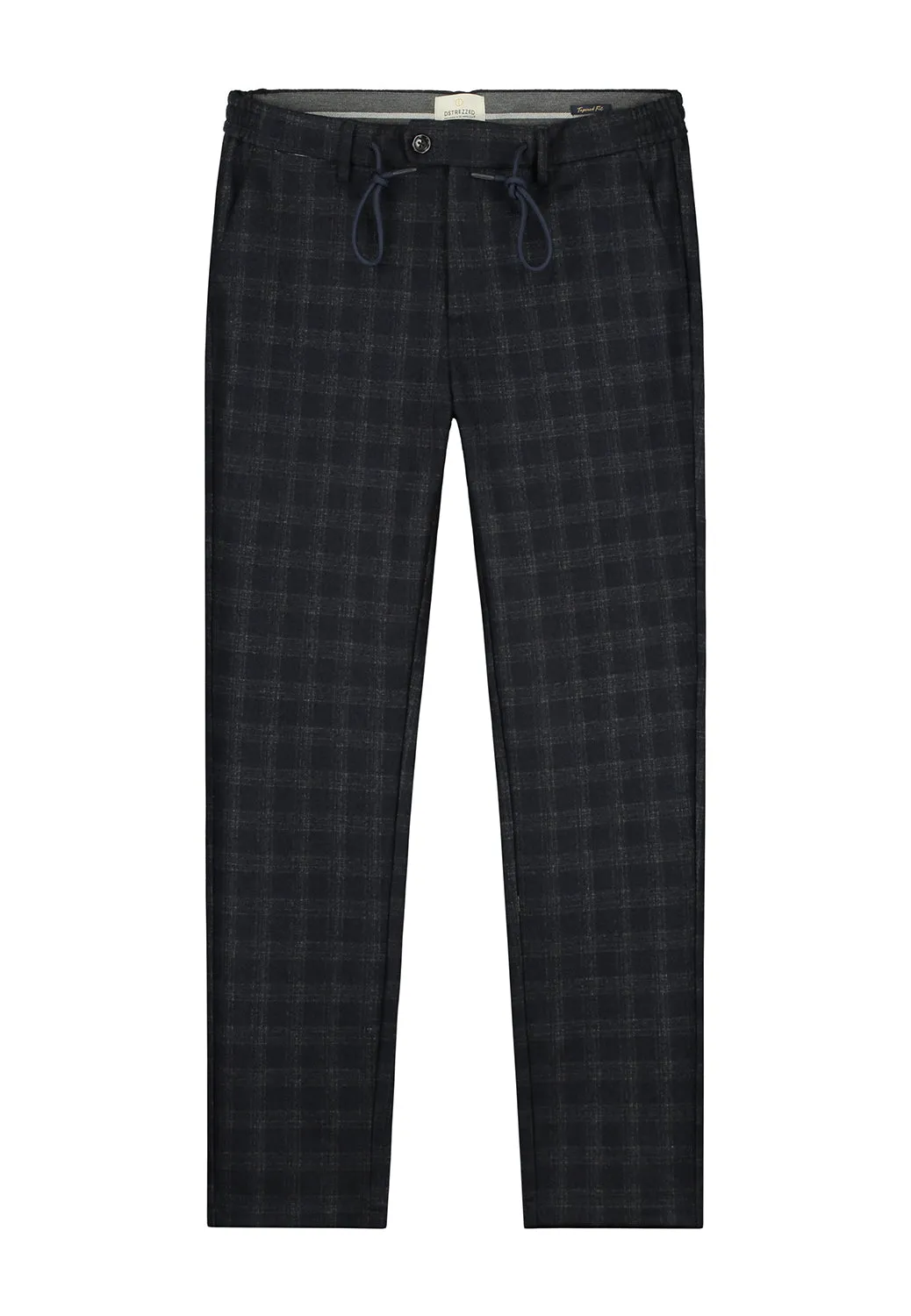 DSTREZZED LANCASTER TRAVEL CHECK STRETCH TAPERED CHINO 501780