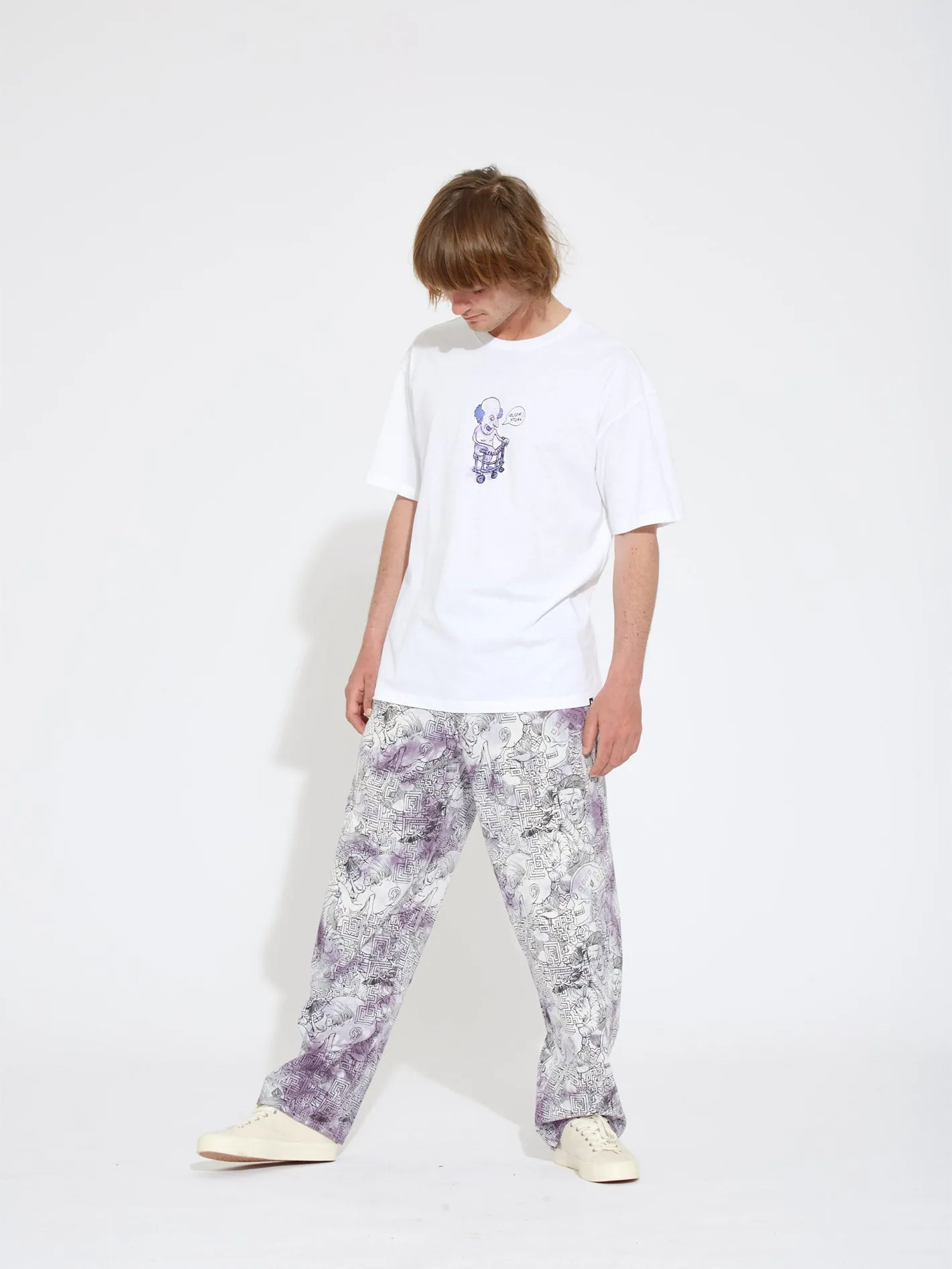Ed Merlin Murray elastischer Bund Hose - PRINT