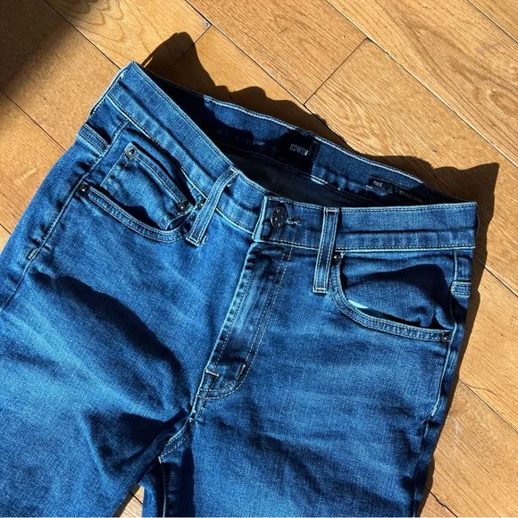 Edwin Pixie Mid Rise Skinny Jeans Sz 25