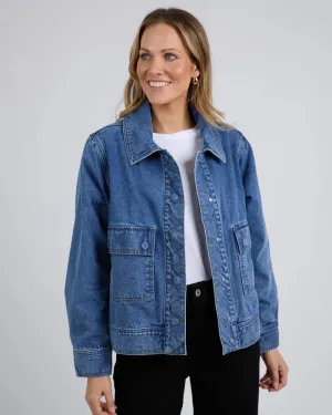 Elm Lifestyle II HUNTER Denim Jacket - Blue