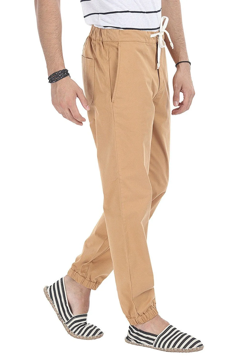 Enzyme Washed Lightweight Cotton Twill Pant