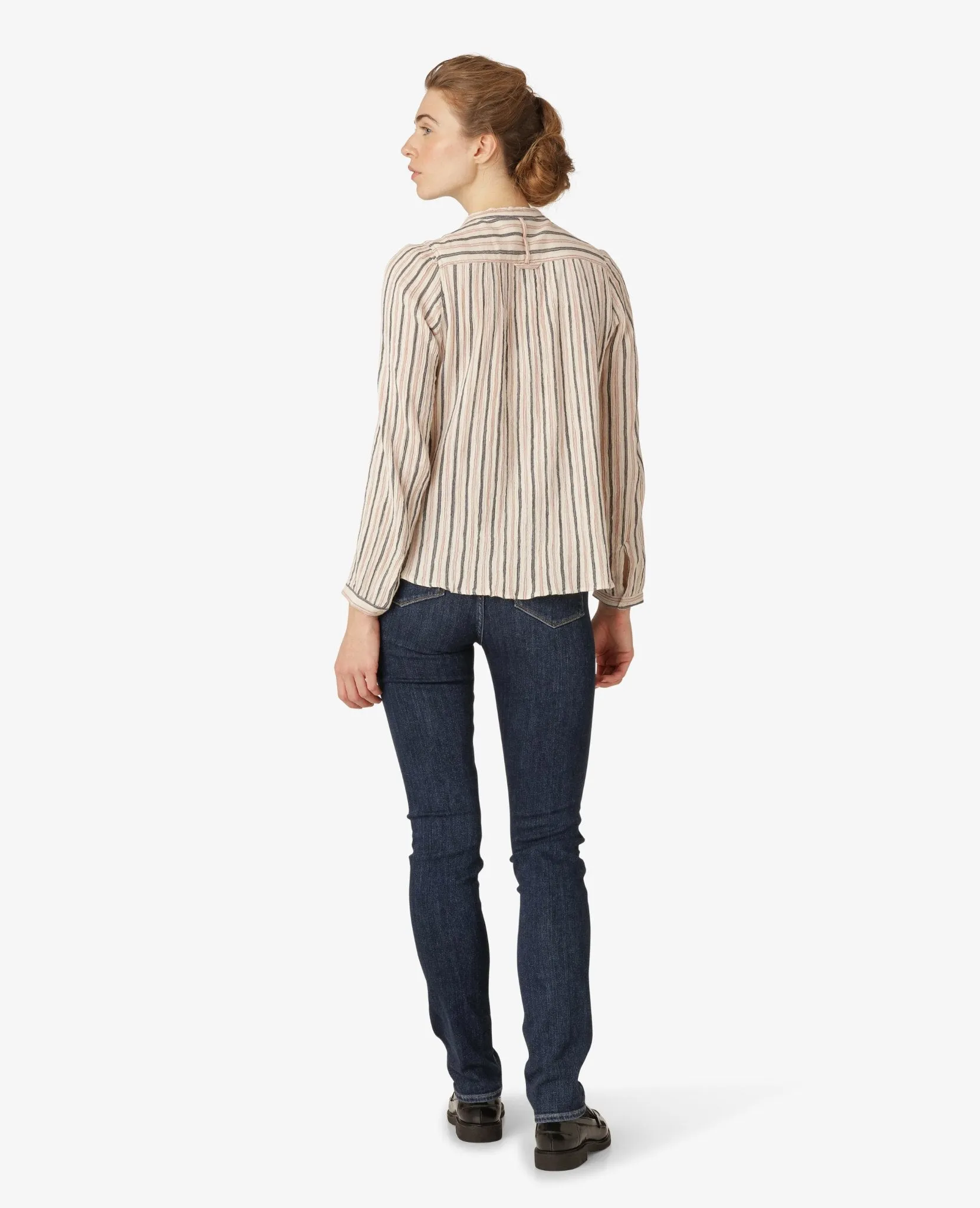 ESSENTIAL DENIM STRETCH TROUSERS
