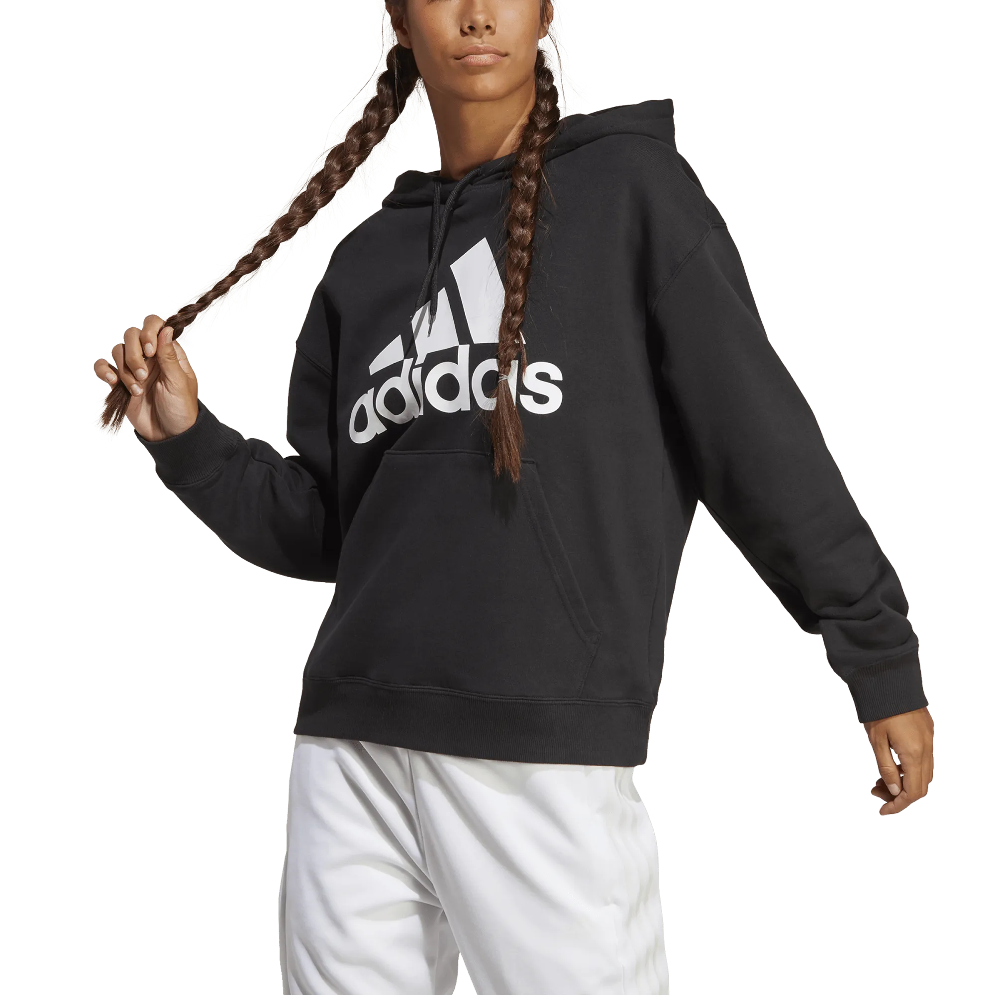 Essentials Big Logo Oversized French Terry Hoodie (W)