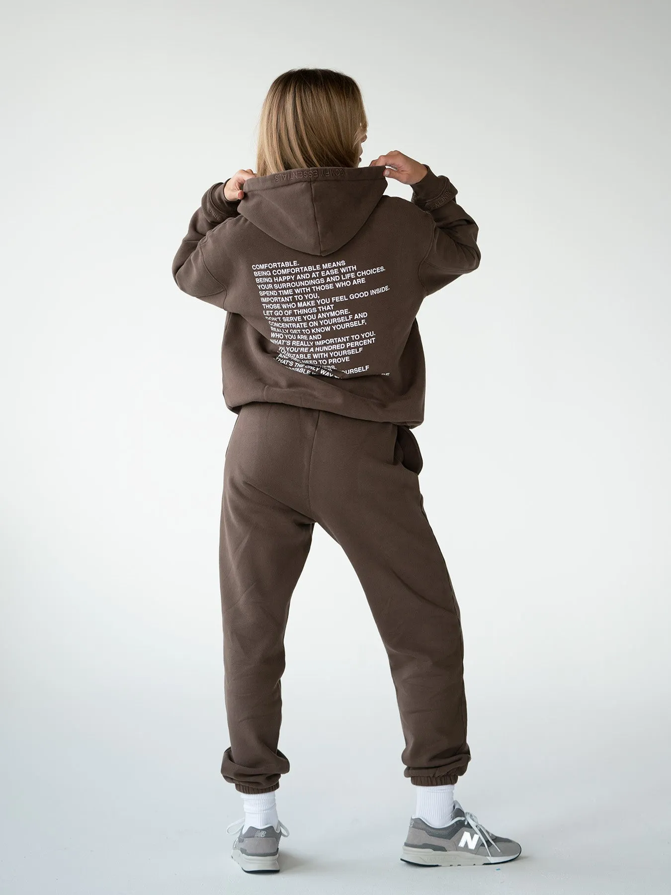 ESSENTIALS - Hoodie  •  Brown