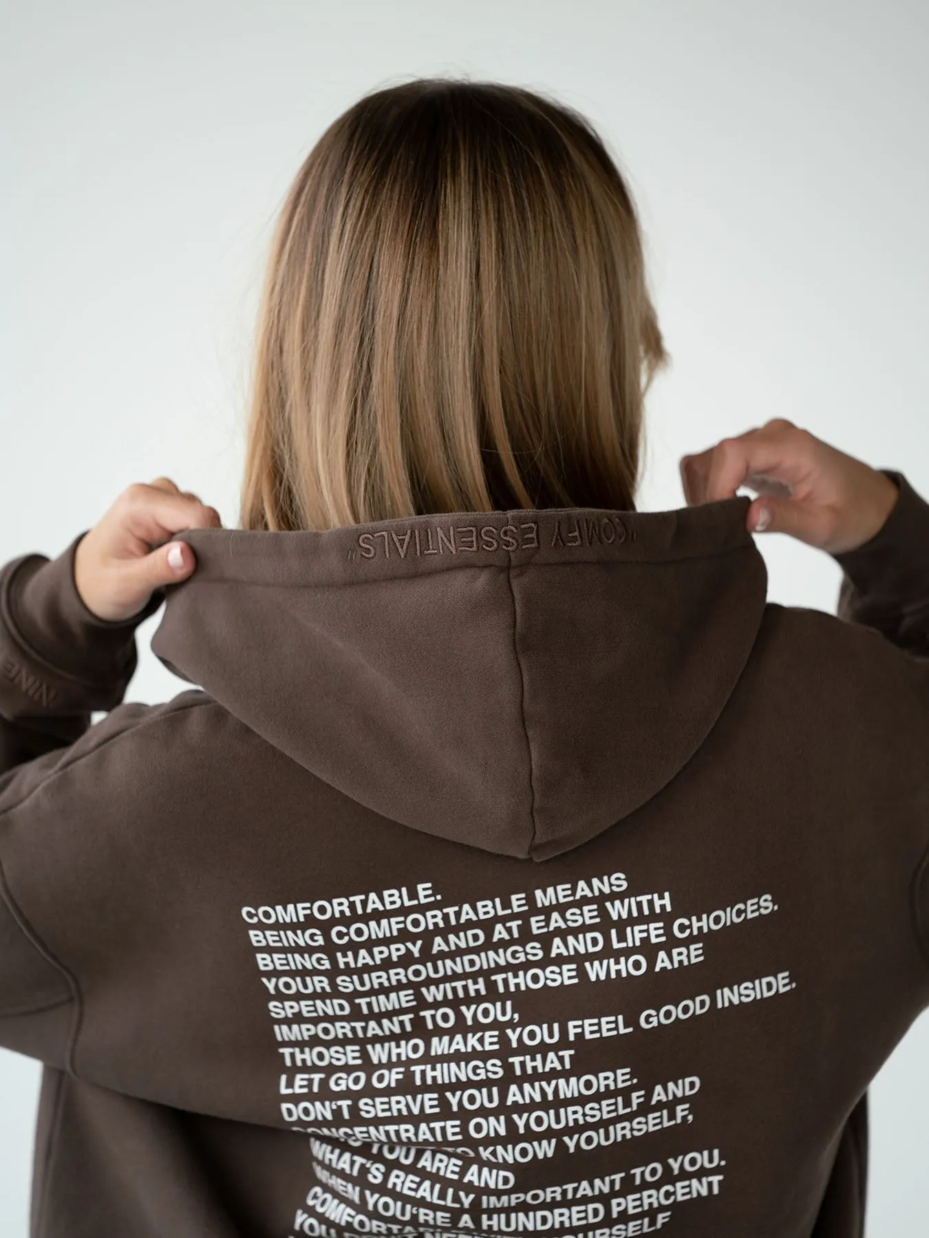 ESSENTIALS - Hoodie  •  Brown