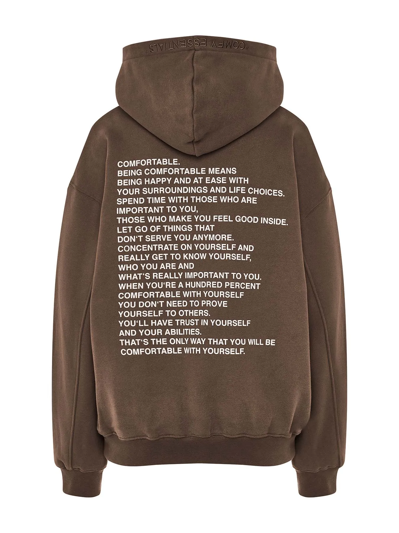 ESSENTIALS - Hoodie  •  Brown