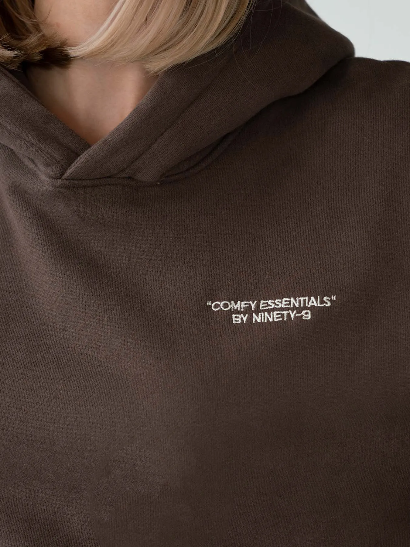 ESSENTIALS - Hoodie  •  Brown