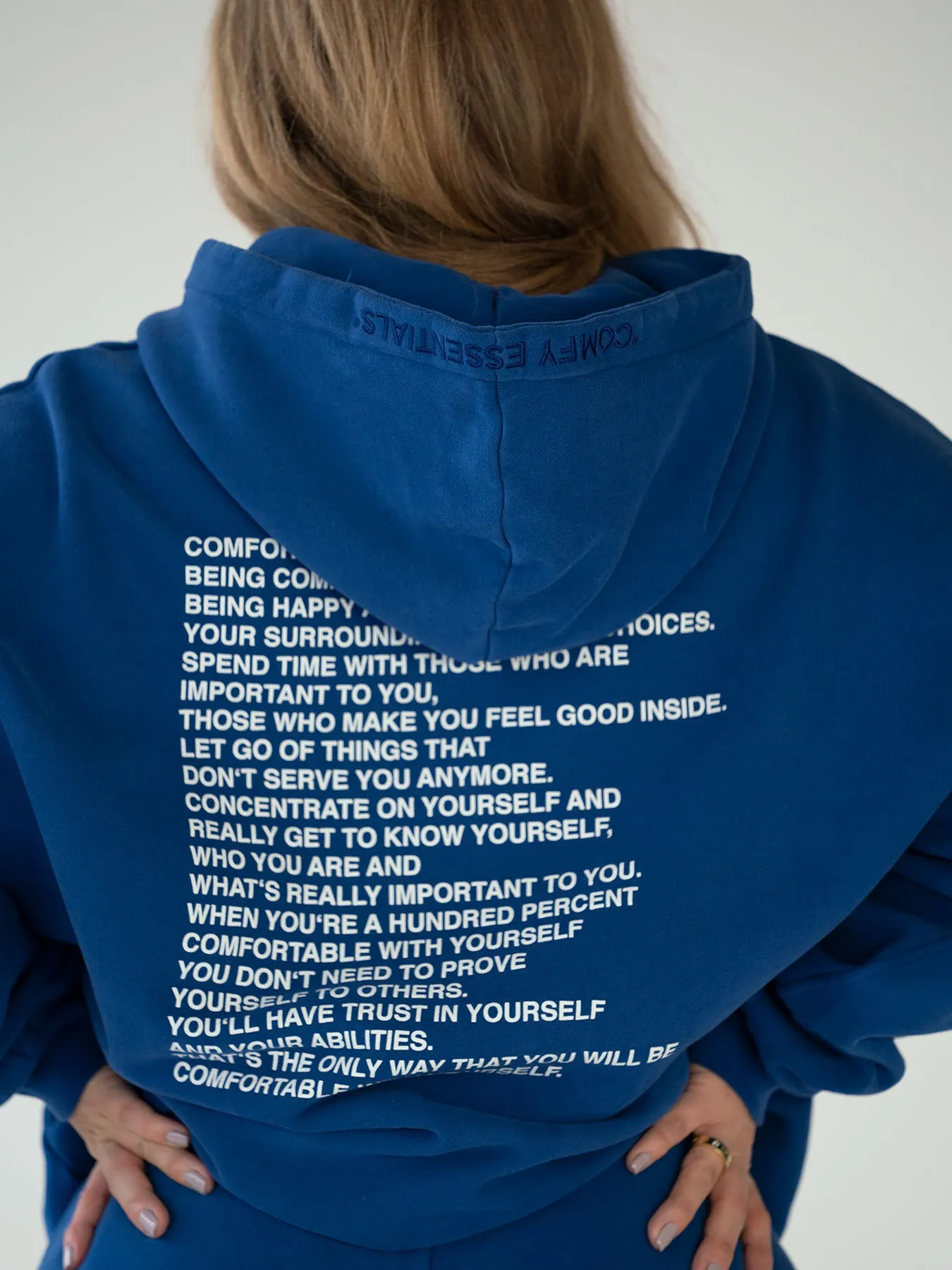 ESSENTIALS - Hoodie  •  Classic Blue