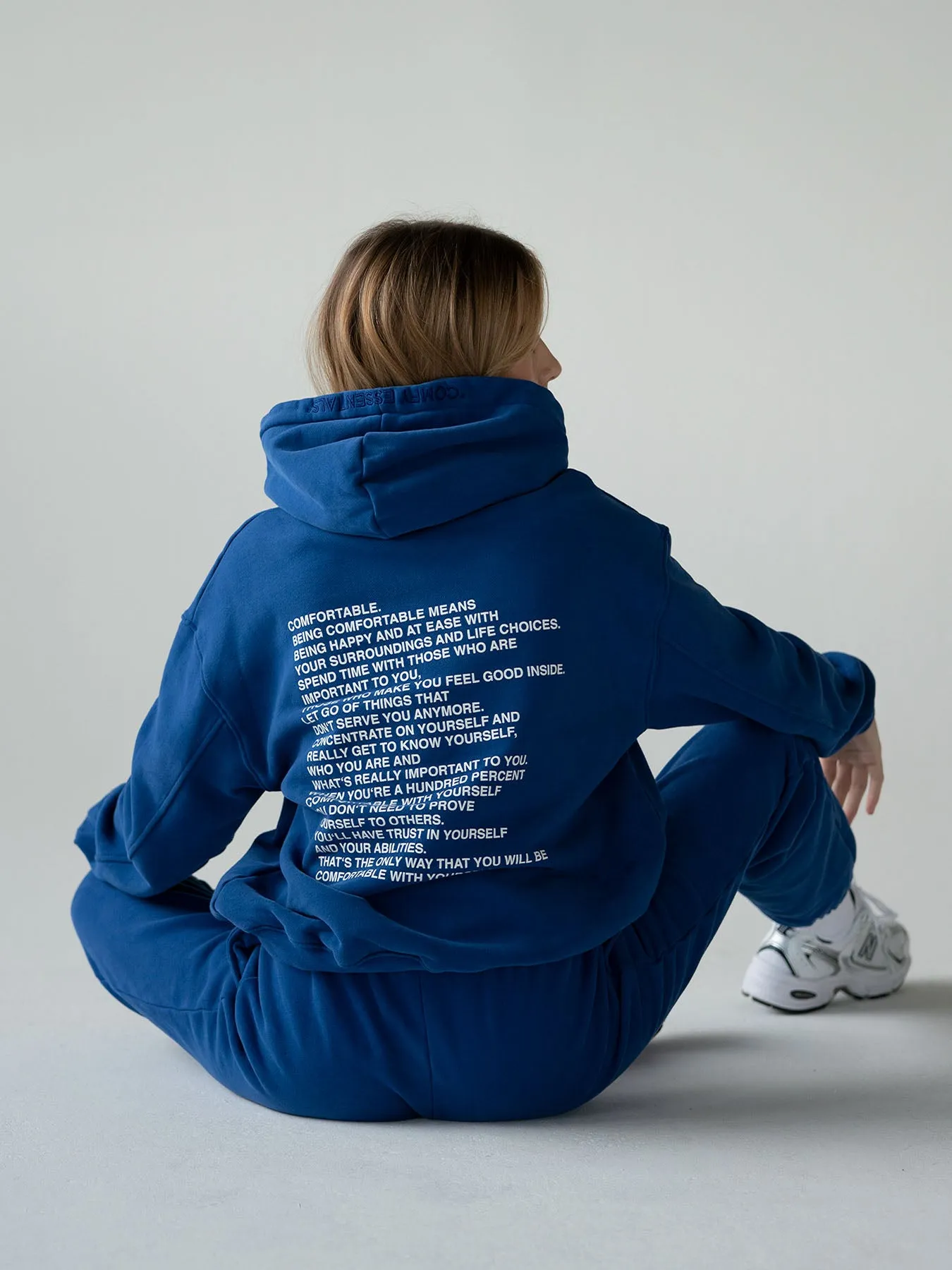 ESSENTIALS - Hoodie  •  Classic Blue