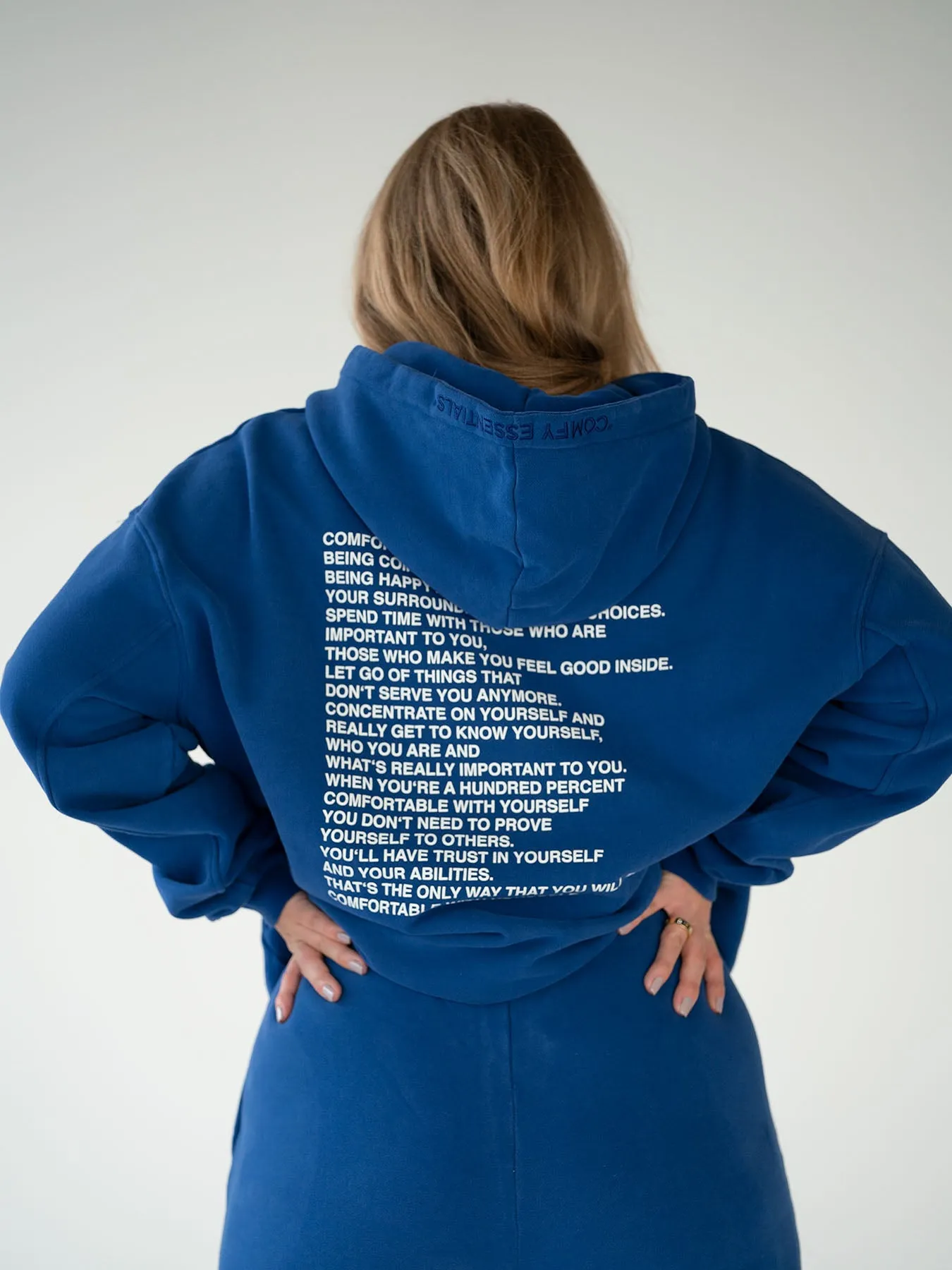 ESSENTIALS - Hoodie  •  Classic Blue