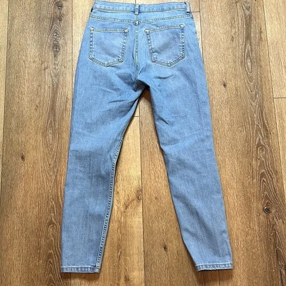 Everlane Light Wash High Rise Skinny Jeans Size 26 Ankle