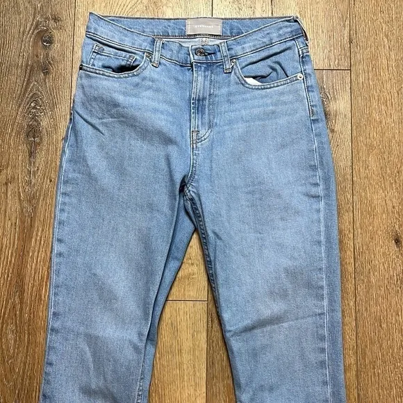 Everlane Light Wash High Rise Skinny Jeans Size 26 Ankle