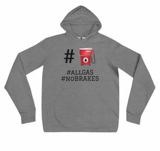 #FandF allGASnoBRAKES Unisex hoodie