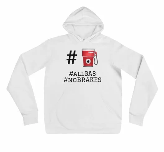 #FandF allGASnoBRAKES Unisex hoodie