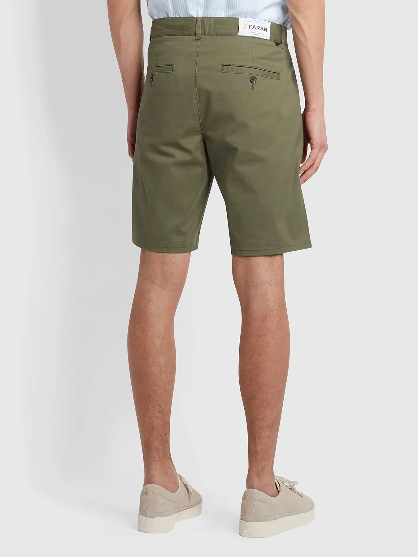 Farah Hawk Chino Short Vintage Green