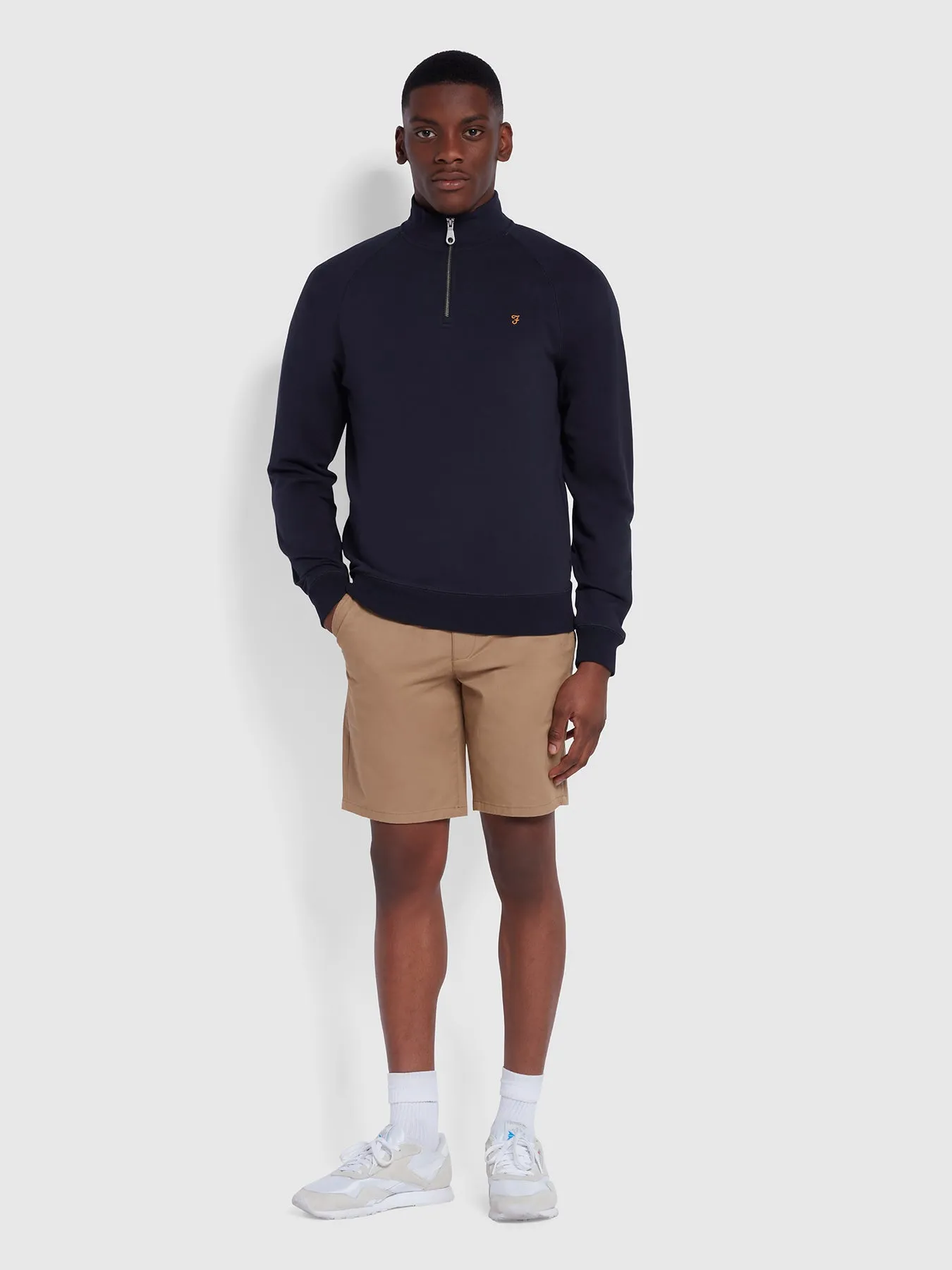 Farah Hawk Chino Shorts Beige