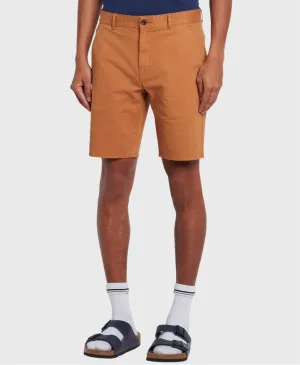 Farah Hawk Chino Shorts Gold