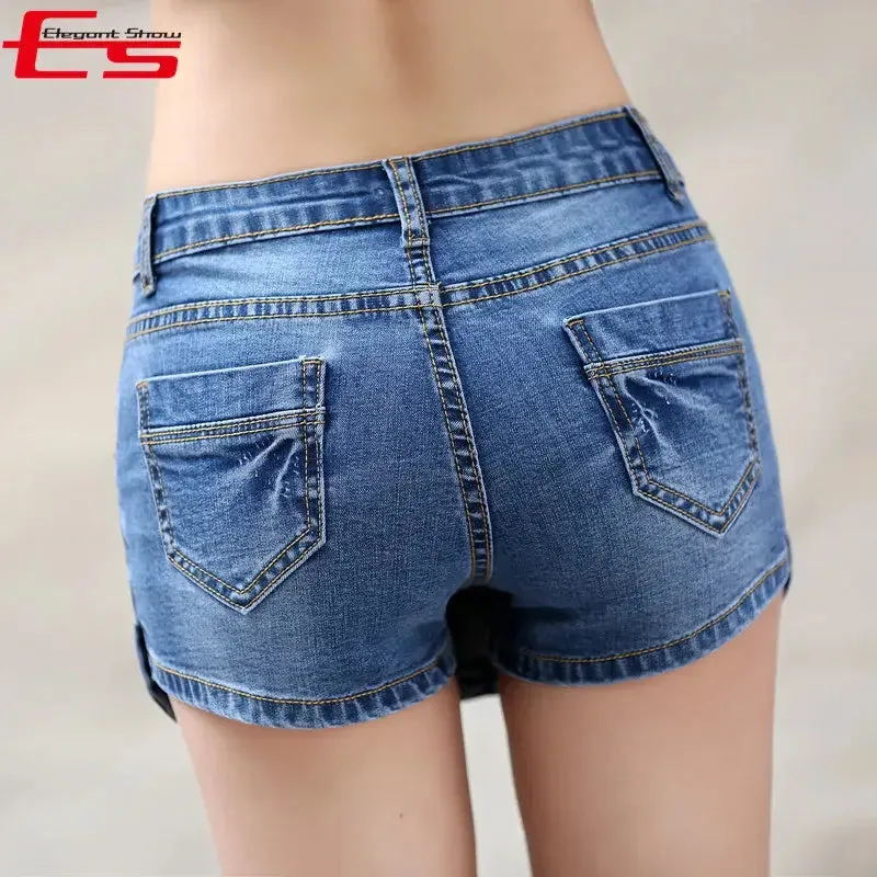 Fashion Denim Mini Skirt Shorts