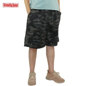 Fashion Men's Cotton Cargo Shorts Men Camouflage Summer Camo Multi-Pocket Boys Casual Short Pants Plaid Military Big Plus Size